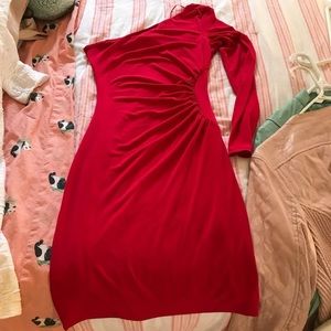 Guess red dress
